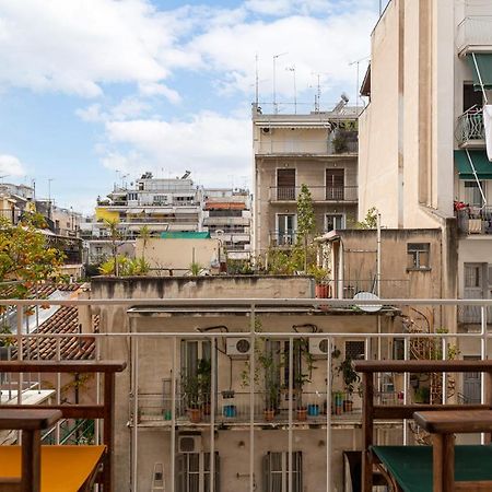 Studio With Sunny Balcony In Exarcheia Appartement Athene Buitenkant foto